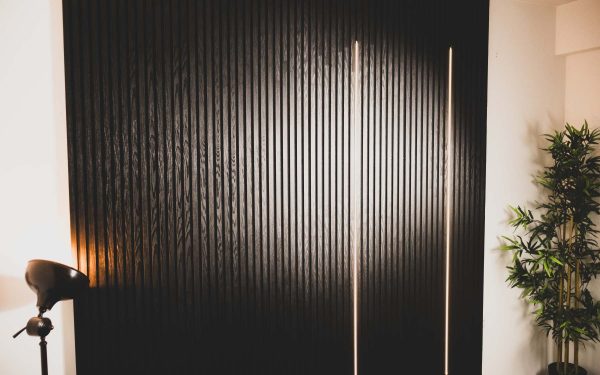 Acoustic Wood Wall Panel ( Black ) - Image 2