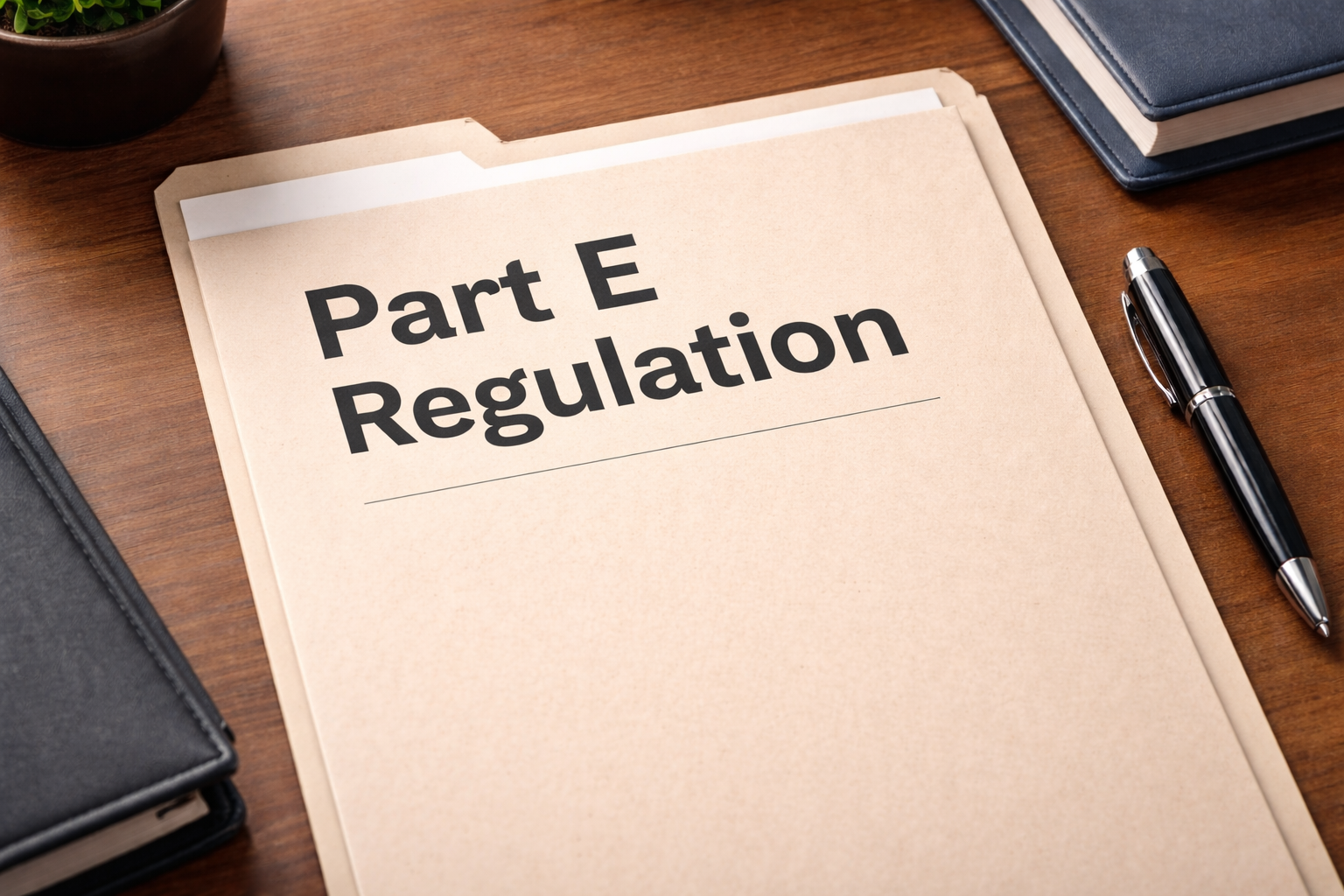 Part E Building Regulations compliance badge, representing UK sound insulation and acoustic performance standards.
